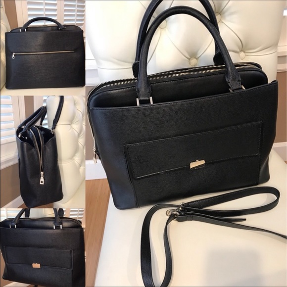 Zara Handbags - Zara vegan satchel. Perfect for laptops/files